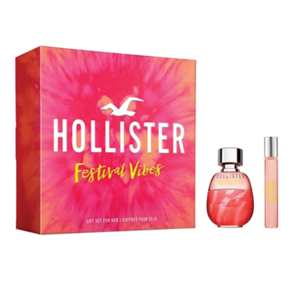 Hollister Festival Vibes For Her Set: Eau de Parfum 50ml + Travel Spray 15ml