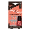 Product Salon Perfect Tips & Toes Matching Lacquer and Nail Set - Flamingo Flair thumbnail image