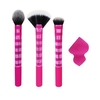 Product Real Techniques Πινέλα Μακιγιαζ Set Glow Makeup Brushes thumbnail image