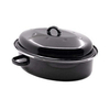 Product Beka Enameled Oval Roasty Cook 42cm Black thumbnail image