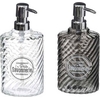 Product Marva Dispenser Υγρού Σαπουνιού Γυάλινο Savonnerie 9x6,5x20,5cm 400ml Διάφανο/Γκρι thumbnail image