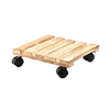 Product Kesper Wooden Wheel Base 30x30x8cm Pine Wood thumbnail image