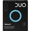 Product Duo Natural Προφυλακτικά Κανονικά με Λιπαντική Επίστρωση 3τεμ thumbnail image