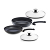 Product Fissler Τηγάνια Adamant® Comfort 28cm & Adamant Classic 24cm Αντικολλητικά με Γυάλινα Καπάκια-Σετ 2 Τεμαχίων thumbnail image