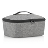 Product Reisenthel Θερμομονωτικό Τσαντάκι Twist Silver Coolerbag M Pocket 28x12x22.5cm – 4.5L Γκρι thumbnail image