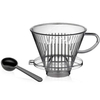 Product Cilio Coffee Dripper with spoon 345049 Φ13,5cm Transparent Acrylic Clear No4 thumbnail image