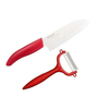 Product Kyocera Chef's Knife & Peeler for Fine Peel Cleaning FK140WHCP10RDS 14cm Red thumbnail image