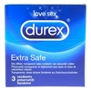 Product Durex Extra Safe Condoms 3-pack thumbnail image