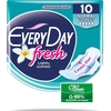 Product Every Day Ultra Plus Normal Fresh Σερβιέτες με Φτερά 10τμχ thumbnail image