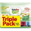 Product Babylino Chamomile 0% Perfume Baby Wipes with Lid, Triple Pack 3x54 pcs thumbnail image