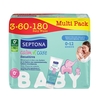 Product Septona Calm n' Care Sensitive Baby Wipes Μωρομάντηλα για Ευαίσθητο Δέρμα με Αλόη Βέρα & Βιταμίνη Ε 3x60τεμ. thumbnail image