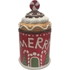 Product Merry Christmas Ceramic Jar With Lid Βάζο Με Καπάκι Κεραμικό 15x15x27cm thumbnail image