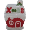 Product Marva Home Xmas Σπιτάκι Βάζο Με Καπάκι Κεραμικό 14.2x12.6x16cm thumbnail image