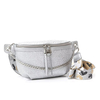 Product Fragola Γυναικεία Τσάντα Μέσης με Δαντέλα Crossbody Silver thumbnail image