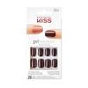 Product KISS Τεχνητά Νύχια Gel Fantasy Nude Brown Medium thumbnail image