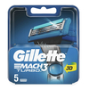Product Gillette Mach3 Turbo Ανταλλακτικές Κεφαλές Ξυριστικής Μηχανής 5τμχ thumbnail image
