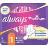 Product Always Ultra Platinum Normal Pads with Wings Size 1 - 8pcs thumbnail image