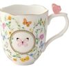 Product R2S Porcelain Mug Dancing Butterflies 350ml 350ml White thumbnail image