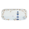 Product Easy Life Blue Lighthouse Ορθογώνια Πιατέλα Σερβιρίσματος 40x17.5cm White Blue Beige thumbnail image