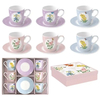 Product Easy Life Σετ 6 Τεμάχια Φλιτζάνια Espresso Πορσελάνης Coffee Mania Royal Blossom 100ml Πολύχρωμο thumbnail image