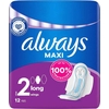 Product Always Σερβιέτες Maxi Long Size 2 - 12τμχ thumbnail image
