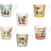 Product Brandani Porcelain Coffee Cup Dolce Vita 6x5cm 100ml Multicolor thumbnail image