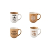 Product Brandani Mug Colori e Decori Assortiti Set 4 Τεμαχίων 9x10cm thumbnail image