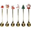 Product Christmas Set 6 Spoons Σετ 6 Κουταλάκια Ανοξείδωτα Με Λαβή Σιλικόνη thumbnail image