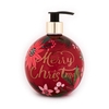 Product Simple Pleasures Liquid Hand Soap with Sugared Plum Fragrance and Dispenser Christmas Ball Merry Christmas Red 500ml thumbnail image