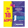 Product Always Σερβιετάκια Large Extra Protect 34+18τμχ thumbnail image