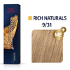 Product Wella Professionals Koleston Perfect Me+ Rich Naturals 60ml - No 9/31 Ξανθό Πολύ Ανοιχτό Χρυσό Σαντρέ thumbnail image