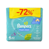 Product Pampers Fresh Wipes - 4 Packs of 52 Wipes Each, 72% Off thumbnail image
