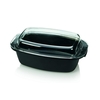 Product Tescoma Grandchef Roaster With Lid Γάστρα Πυρίμαχη Με Καπάκι 39X22Cm Μαύρη thumbnail image
