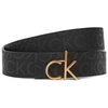 Product Calvin Klein Γυναικεία Λεπτή Δερμάτινη Reversible Ζώνη CK Buckle 30mm Μαύρη 80cm thumbnail image