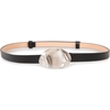 Product Calvin Klein Δερμάτινη Γυναικεία Μεσαία Ζώνη Stone Lock Slouchy Belt 15mm Μαύρη 90cm thumbnail image