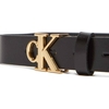 Product Calvin Klein Γυναικεία Μικρή Δερμάτινη Ζώνη με CK Αγκράφα Μαύρη 90cm thumbnail image