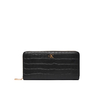 Product Calvin Klein Women's Large Wallet CK Croc Long Zip Around Black thumbnail image
