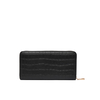 Product Calvin Klein Women's Large Wallet CK Croc Long Zip Around Black thumbnail image