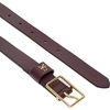 Product Calvin Klein Women's Small Belt Square Buckle CK Loop 25Mm Burgundy thumbnail image