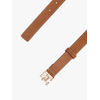 Product Tommy Hilfiger Γυναικεία Λεπτή Δερμάτινη Ζώνη TH Monogram 2.5cm Καφέ 95cm thumbnail image