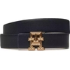 Product Tommy Hilfiger Γυναικεία Μεσαία Ζώνη TH Monogram Reversible Δέρμα Navy Μπλε/Γκρι 90cm thumbnail image