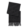 Product Calvin Klein Men's Mini Check Wool Scarf Black thumbnail image