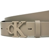 Product Calvin Klein Γυναικεία Μεσαία Ζώνη Λείο Δέρμα Μπεζ 75cm thumbnail image
