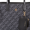 Product Tommy Hilfiger Γυναικεία Μεγάλη Τσάντα Satchel TH Icon Jacquard Μαύρη thumbnail image