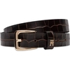 Product Tommy Hilfiger Γυναικεία Μικρή Ζώνη Croco-Print Δέρμα με Τετράγωνη Αγκράφα Καφέ 85cm thumbnail image