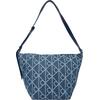 Product Calvin Klein Women's Large Emblem All Over Print Denim Bucket Bag Blue thumbnail image