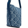 Product Calvin Klein Women's Large Emblem All Over Print Denim Bucket Bag Blue thumbnail image