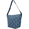 Product Calvin Klein Women's Large Emblem All Over Print Denim Bucket Bag Blue thumbnail image