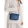 Product Calvin Klein Women's Small Bag Quilted Double Zip Camera Bag Blue thumbnail image