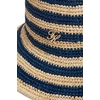 Product Tommy Hilfiger Γυναικείο Μεσαίο Καπέλο Bucket Logo Striped Raffia Μπλε/Μπεζ thumbnail image
